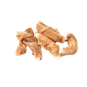 Chicken wrapped coconut