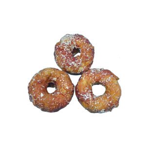 Chicken wrapped collagen donuts