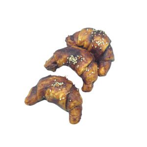 Croissant with chicken paste