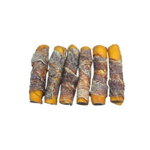 Duck wrapped smoked twists